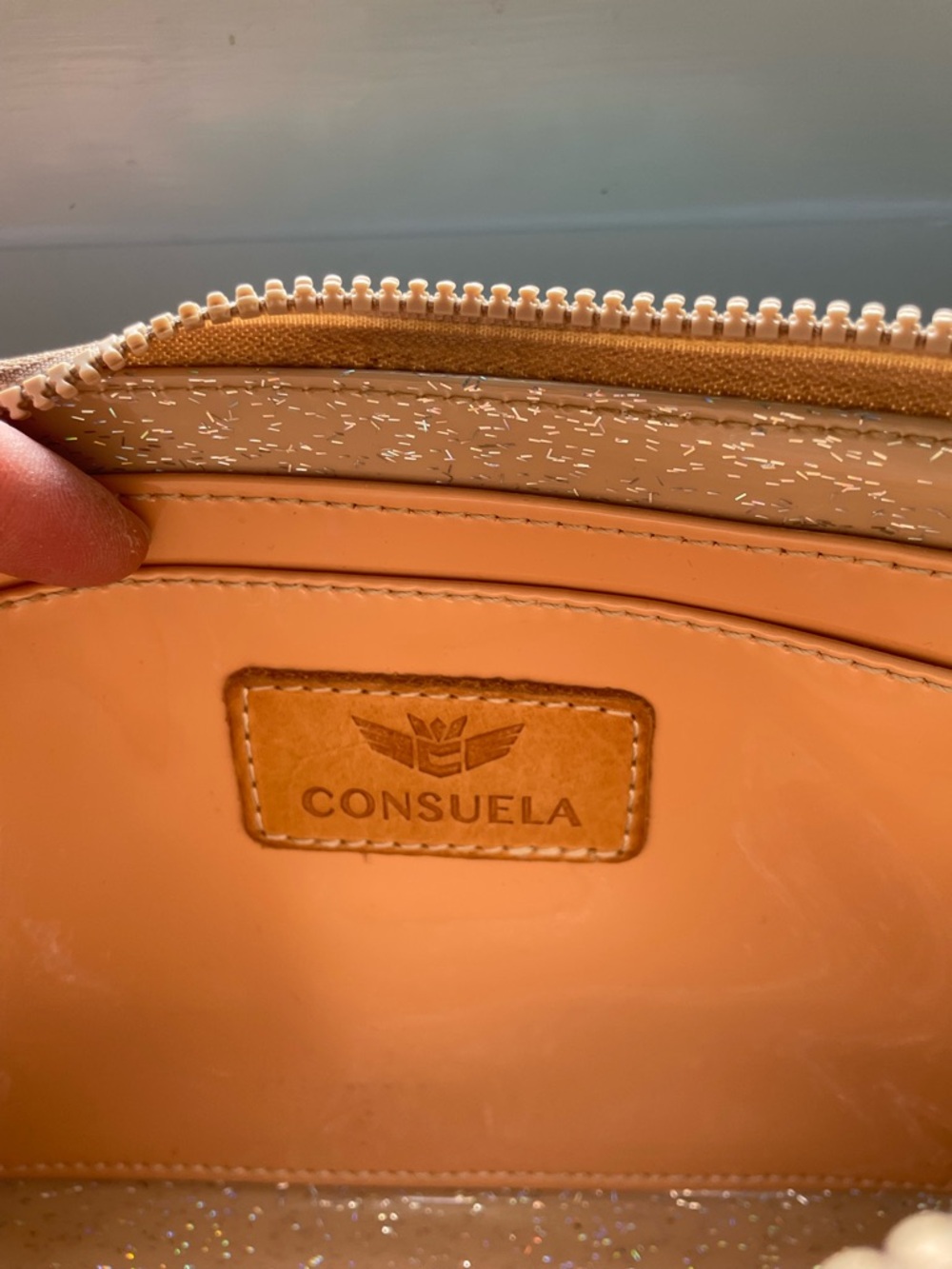 CONSUELA DOWNTOWN CROSSBODY BAG IN BLUE “JAG” LEOPARD PRINT - Picture 6 of 16